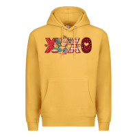 Mustard xoxo cupid Premium Hoodie - RanaPortraitStore