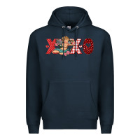 Navy xoxo cupid Premium Hoodie - RanaPortraitStore