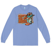 Colony Blue blame it all my roots Long Sleeve Tee - AdoDesignShop