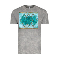 Cloud Rock turquoise glitter Vintage Tee - JahusDesignShop