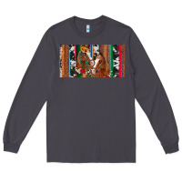 Smoke western horses gemstone horse cowhide leopard floral background licens Long Sleeve Tee - Artiststas