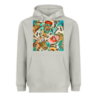 Moon Dust western indian coffee cups with aztec seamless pattern bbs Heavyweight Hoodie - BundleAndBundleShop
