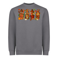 Storm thanksgiving coffee cups with gnomes bbs Heavyweight Sweatshirt - BundleAndBundleShop