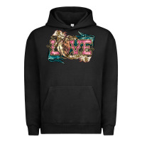 Pigment Black Love Horse Urban Hoodie - HowdyJamesFarm