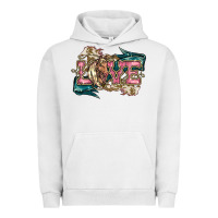 Pigment Lunar Rock Love Horse Urban Hoodie - HowdyJamesFarm