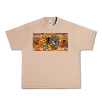 Burro leopard cross butterfly sunflower Urban Heavy Tee - JahusDesignShop