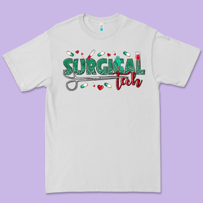 Surgical Tech Premium Tee Designed By Texasbilliewilder