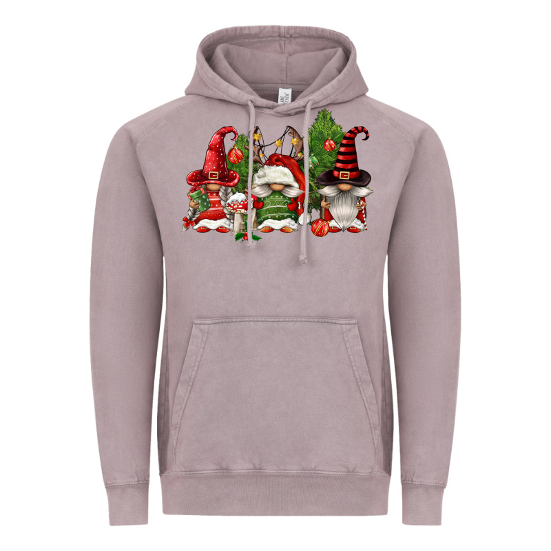 Christmas Gnomies Vintage Hoodie by FaDigitalArtStudio | Teevron