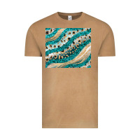 Vintage Camel turquoise glitter Vintage Tee - JahusDesignShop