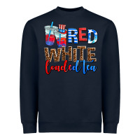 Navy red whıte loaded tea Heavyweight Sweatshirt - AdoDesignShop