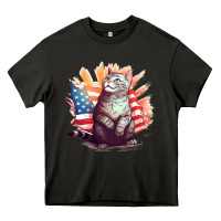 Asphalt cat8 Heavy Core Tee - Unal Design
