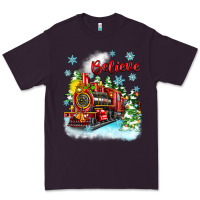 Plum christmas polar express believe Premium Tee - Zillion Design Studio