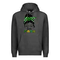 Charcoal Heather Lucky Mama Premium Hoodie - Bettercallsaul