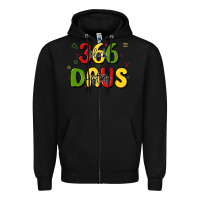 Black 366 days black history Zipper Hoodie - MaliasSmallBusiness