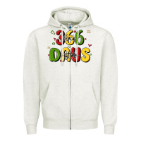 Oatmeal Heather 366 days black history Zipper Hoodie - MaliasSmallBusiness
