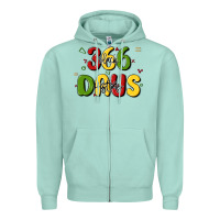 Seafoam 366 days black history Zipper Hoodie - MaliasSmallBusiness