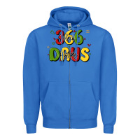 True Royal 366 days black history Zipper Hoodie - MaliasSmallBusiness