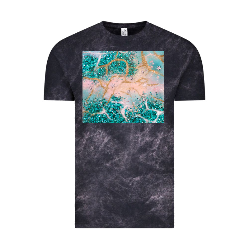 Turquoise Glitter Vintage Tee by JahusDesignShop | Teevron