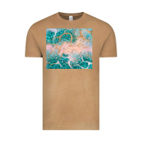 Vintage Camel turquoise glitter Vintage Tee - JahusDesignShop