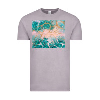 Vintage Zinc turquoise glitter Vintage Tee - JahusDesignShop