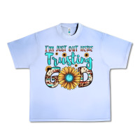 Grape Ice i'm just out here trusting god Urban Heavy Tee - JahusDesignShop
