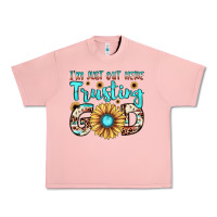 Salmon i'm just out here trusting god Urban Heavy Tee - JahusDesignShop