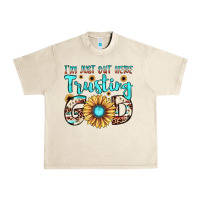 Sandshell i'm just out here trusting god Urban Heavy Tee - JahusDesignShop