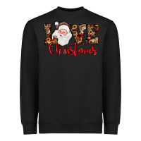 Black Love Christmas Santa Heavyweight Sweatshirt - JahusDesignShop