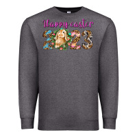 Charcoal Heather Happy Easter 2023 Premium Sweatshirt - BundleAndBundleShop