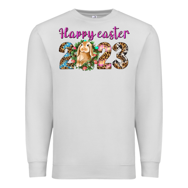 Happy Easter 2023 Premium Sweatshirt by BundleAndBundleShop | Teevron