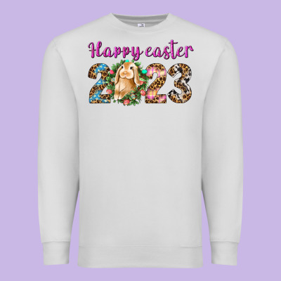 Happy Easter 2023 Premium Sweatshirt Designed By Bundleandbundleshop
