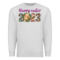 Dove Grey Happy Easter 2023 Premium Sweatshirt - BundleAndBundleShop
