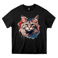 Black cat9 Heavy Core Tee - Unal Design