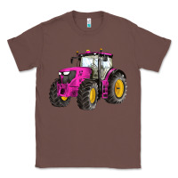 Chestnut western farm tractor pink Classic Tee - Artiststas