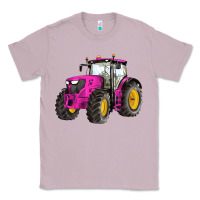 Lilac western farm tractor pink Classic Tee - Artiststas