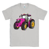 Moon Dust western farm tractor pink Classic Tee - Artiststas