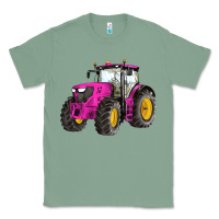 Sage western farm tractor pink Classic Tee - Artiststas
