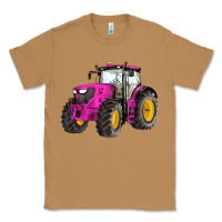 Toasted Coconut western farm tractor pink Classic Tee - Artiststas