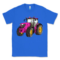 True Royal western farm tractor pink Classic Tee - Artiststas