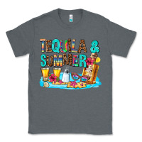 Charcoal Heather tequila and summmer Classic Tee - AdoDesignShop