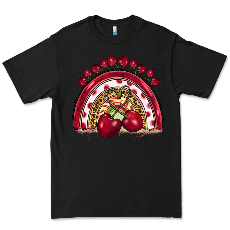 Cherry Rainbow Premium Tee by BarkalooDesign | Teevron