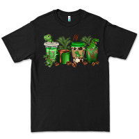 Black t  rex coffee cups Premium Tee - texasbilliewilder