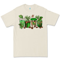T  Rex Coffee Cups Premium Tee | Teevron