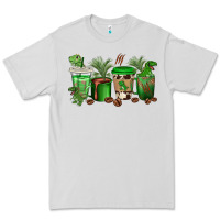 Dove Grey t  rex coffee cups Premium Tee - texasbilliewilder