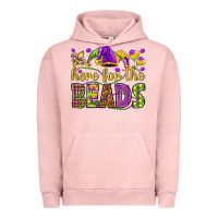 Pigment Salmon Here for the beads Urban Hoodie - HowdyJamesFarm