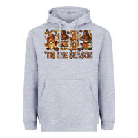 Heather Grey 'tis the season gnomies bbs Heavyweight Hoodie - BundleAndBundleShop