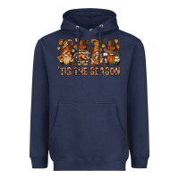 Navy 'tis the season gnomies bbs Heavyweight Hoodie - BundleAndBundleShop