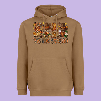 'tis The Season Gnomies Bbs Heavyweight Hoodie Designed By Bundleandbundleshop