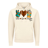 Vintage Artic Peace Love Pumpkin Spice Vintage Hoodie - CowhideDigitalArt