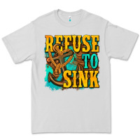 Dove Grey refuse to sink western Premium Tee - texasbilliewilder